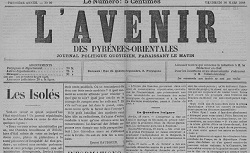 Accéder à la page "L'Avenir des Pyrénées-Orientales (Perpignan)"