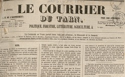 Accéder à la page "Le Courrier du Tarn (Albi)"