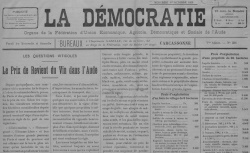 Accéder à la page "La Démocratie (Carcassonne)"