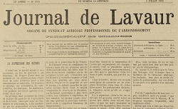 Accéder à la page "Journal de Lavaur"