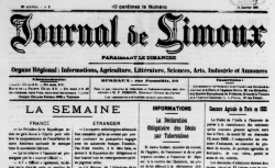 Accéder à la page "Journal de Limoux (Limoux)"