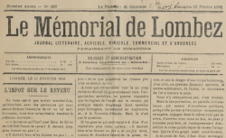 Accéder à la page "Le Mémorial de Lombez"