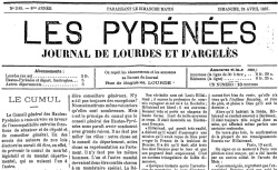 Accéder à la page "Les Pyrénées (Lourdes)"