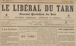 Accéder à la page "L'industriel / Le conservateur / Le libéral du Tarn (Mazamet)"