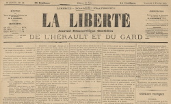 Accéder à la page "La Liberté / La République (Montpellier)"