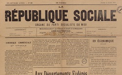 Accéder à la page "République sociale (La) (Narbonne)"