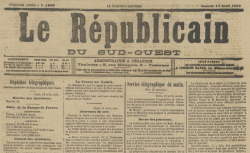Accéder à la page "Le Républicain du Sud-Ouest (Toulouse)"