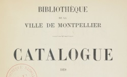 Accéder à la page "La Bibliothèque municipale de Montpellier"