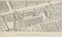 L'Abbaye de Port-Royal en 1731.