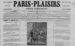 Accéder à la page "Paris-plaisirs : Paris-annonces"
