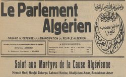 Accéder à la page "Parlement algérien (Le)"