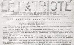 Accéder à la page "Patriote (Le) (Nord & Pas-de-Calais)"