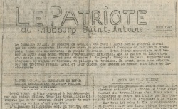 Accéder à la page "Patriote du Faubourg Saint-Antoine (Le)"