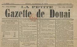 Accéder à la page "Petite Gazette de Douai (La)"