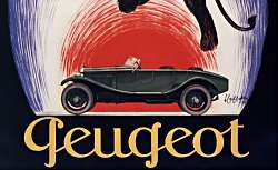 Leonetto Cappiello, Peugeot, 1925