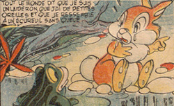 Pinpin, le petit lapereau, Cricri journal, n° 42, 1949