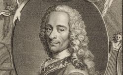  Portrait de Voltaire / Balechou, graveur ; Loitard, dessinateur