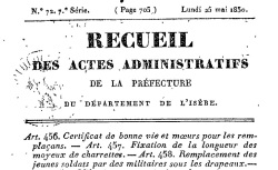 Accéder à la page "Actes administratifs de la préfecture"