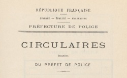 Accéder à la page "Publications de la Préfecture de police"