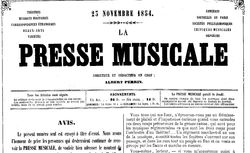Accéder à la page "Presse musicale (La)"