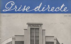 Accéder à la page "Prise directe, revue du personnel des usines Renault"