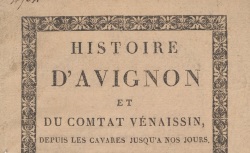 Accéder à la page "Histoires d'Avignon"