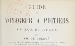 Accéder à la page "Histoire de Poitiers"