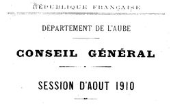 Accéder à la page "Rapports et délibérations du Conseil général"