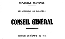 Accéder à la page "Rapports et délibérations du Conseil général"
