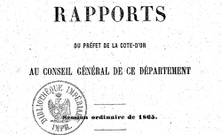 Accéder à la page "Rapports et délibérations du Conseil général"