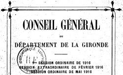 Accéder à la page "Rapports et délibérations du Conseil général"