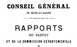 Accéder à la page "Rapports et délibérations du Conseil général"