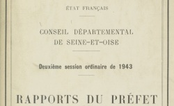 Accéder à la page "Rapports et délibérations du Conseil général de Seine-et-Oise"
