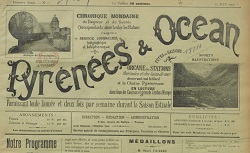 Pyrénées et océan, juin 1905
