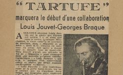 Recueil. Tartuffe, mise en scène Louis Jouvet, ASP, 8-RSUPP-3020