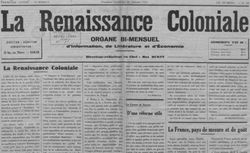 Accéder à la page "Renaissance coloniale (La)"