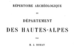 Accéder à la page "Répertoire archéologique des Hautes-Alpes"