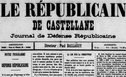 Accéder à la page "Républicain de Castellane (Le)"