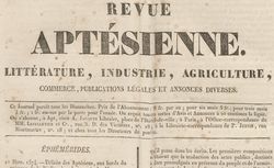 Publication disponible de 1834 à 1836