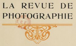 Publication disponible de 1903 à 1907