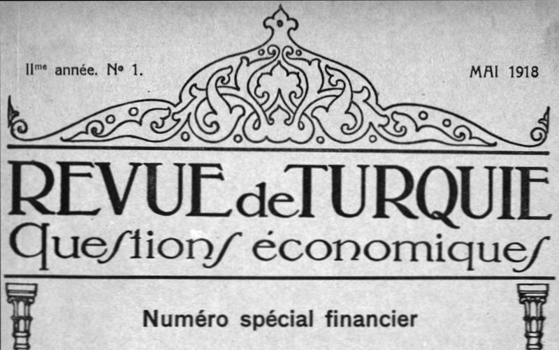 Accéder à la page "Revue de Turquie : Questions économiques (1917-1918)"