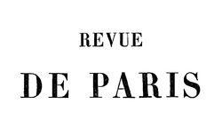 Accéder à la page "Revue de Paris"