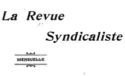 Accéder à la page "Revue syndicaliste (La)"