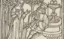 Molinet - Le romant de la rose, moralisé cler et net, 1521 (vue 28)