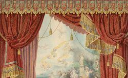 Projet de rideau de scène / Napoléon Sacchetti