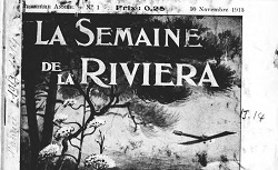 La Semaine de la Riviera, novembre 1913
