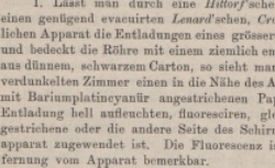 RÖNTGEN, Wilhelm Conrad (1845-1923) Ueber eine neue Art von Strahlen