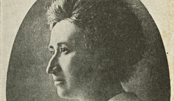 Portrait de Rosa Luxemburg, Bib Ville de Paris