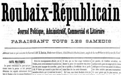 Accéder à la page "Roubaix républicain"