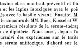 ROUX, Émile (1853-1933), MARTIN, Louis (1864-1946) Contribution à l’étude de la diphtérie